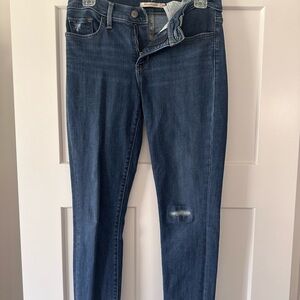 Levi blue denim skinny jean